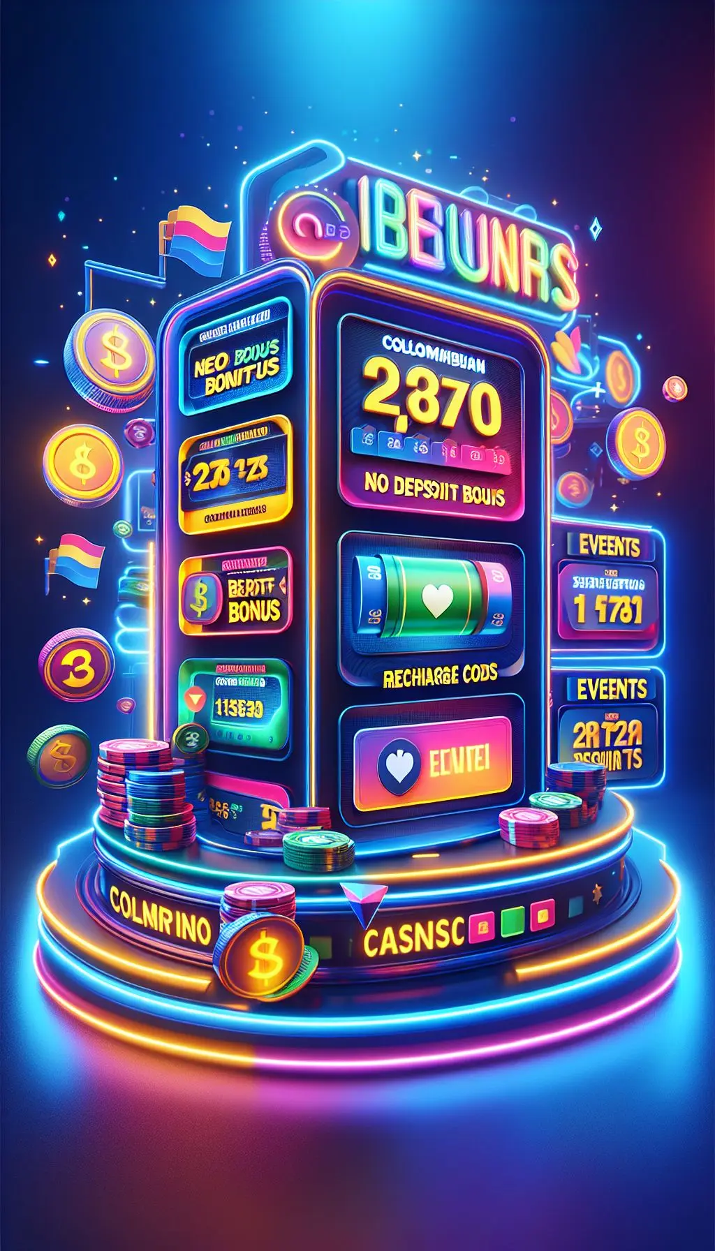 Diferentes tipos de códigos promocionales de Stake en tarjetas digitales